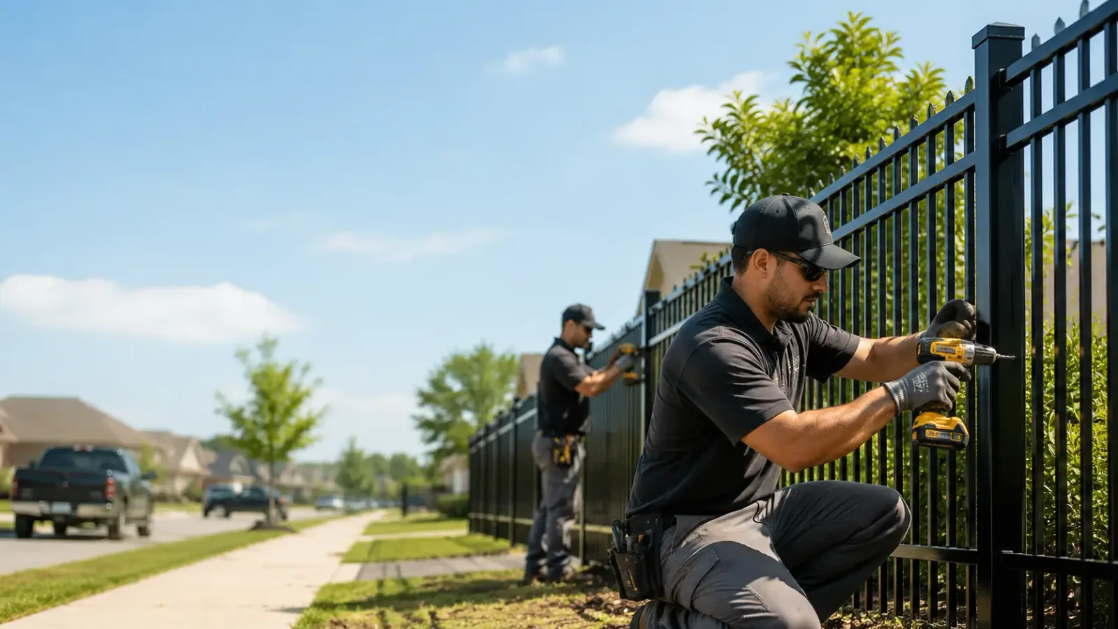 Metal Fence Installation in Greenwood, AR